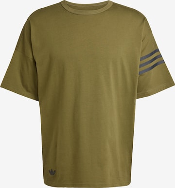 ADIDAS ORIGINALS Футболка 'Neuclassics' в Зеленый: спереди
