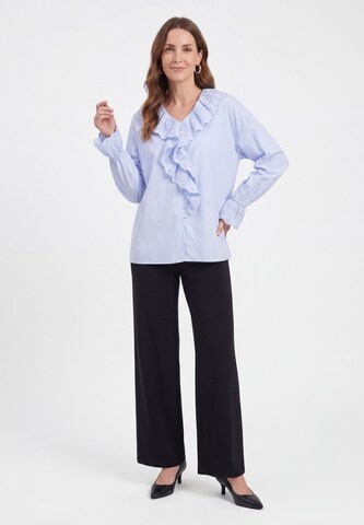 usha BLACK LABEL - Blusa en azul