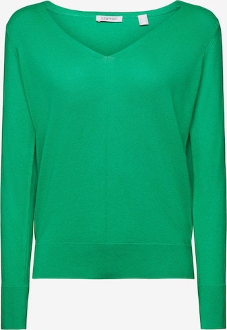 Pull-over ESPRIT en vert : devant