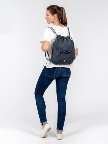 Suri Frey Backpack ' Romy ' in Blue: front