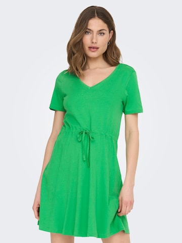 Robe 'MAY' ONLY en vert : devant