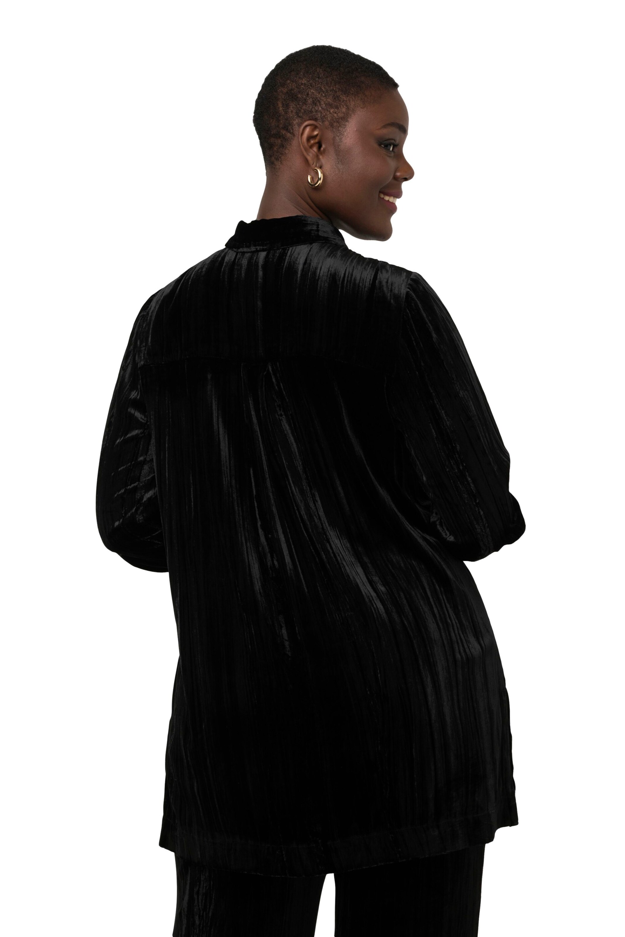 Ulla Popken Blouse in Zwart