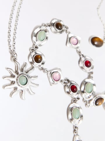 Bershka Kette in Silber
