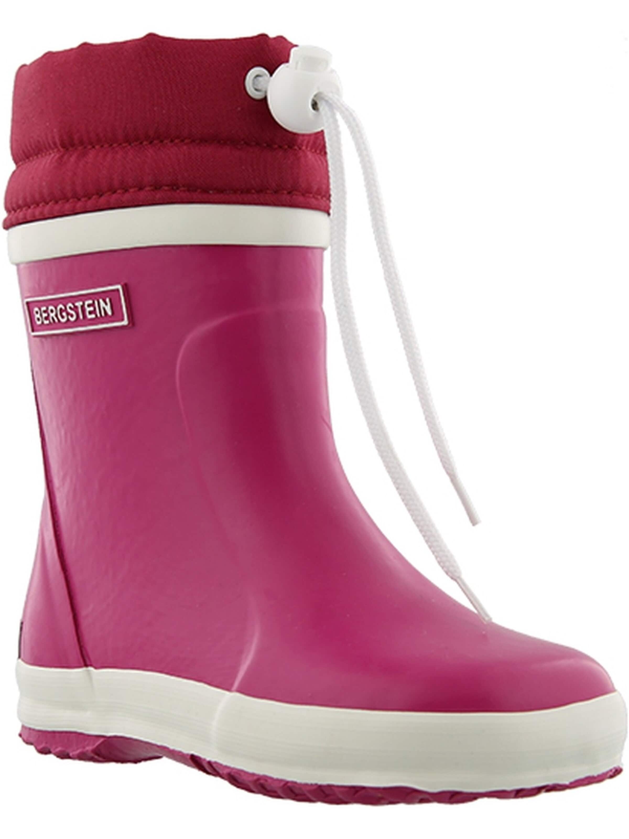 BERGSTEIN Boots 'Bergstein Winterboot Fuxia Kautschuk' in Pink: front