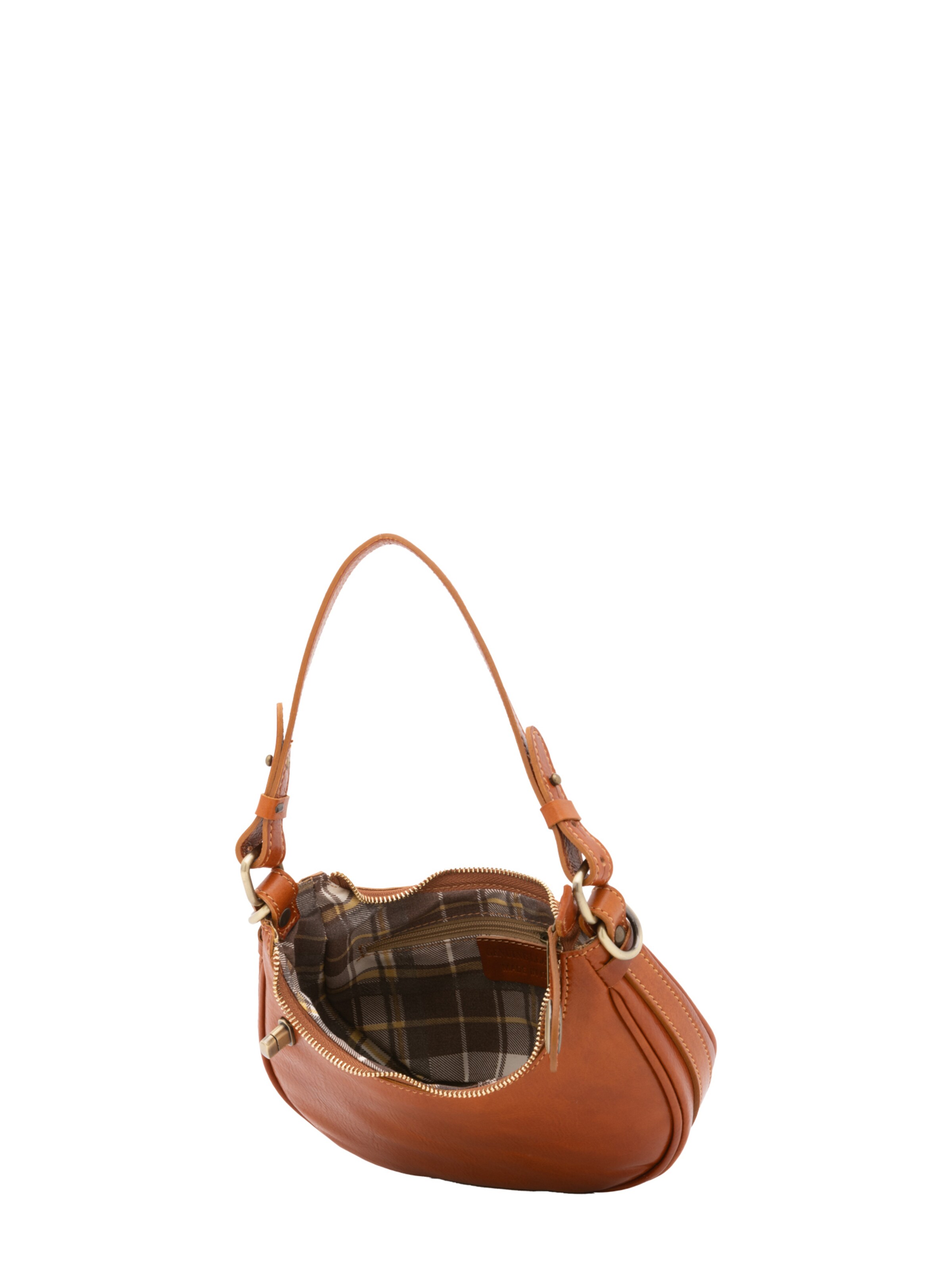 Viola Castellani Shoulder Bag 'False' in Brown