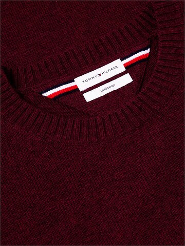 TOMMY HILFIGER Pullover in Rot