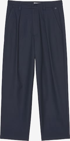 Pantaloni con pieghe di Marc O'Polo DENIM in blu: frontale