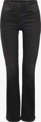 ESPRIT Boot cut Jeans in Black: front