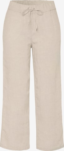 TONI Wide leg Pants in Beige: front