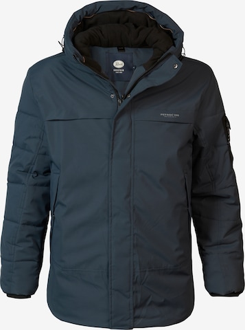 Petrol Industries Parka 'Eek' in Blau: Vorderseite