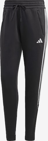 Coupe slim Pantalon de sport 'Tiro 23 League' ADIDAS PERFORMANCE en noir : devant