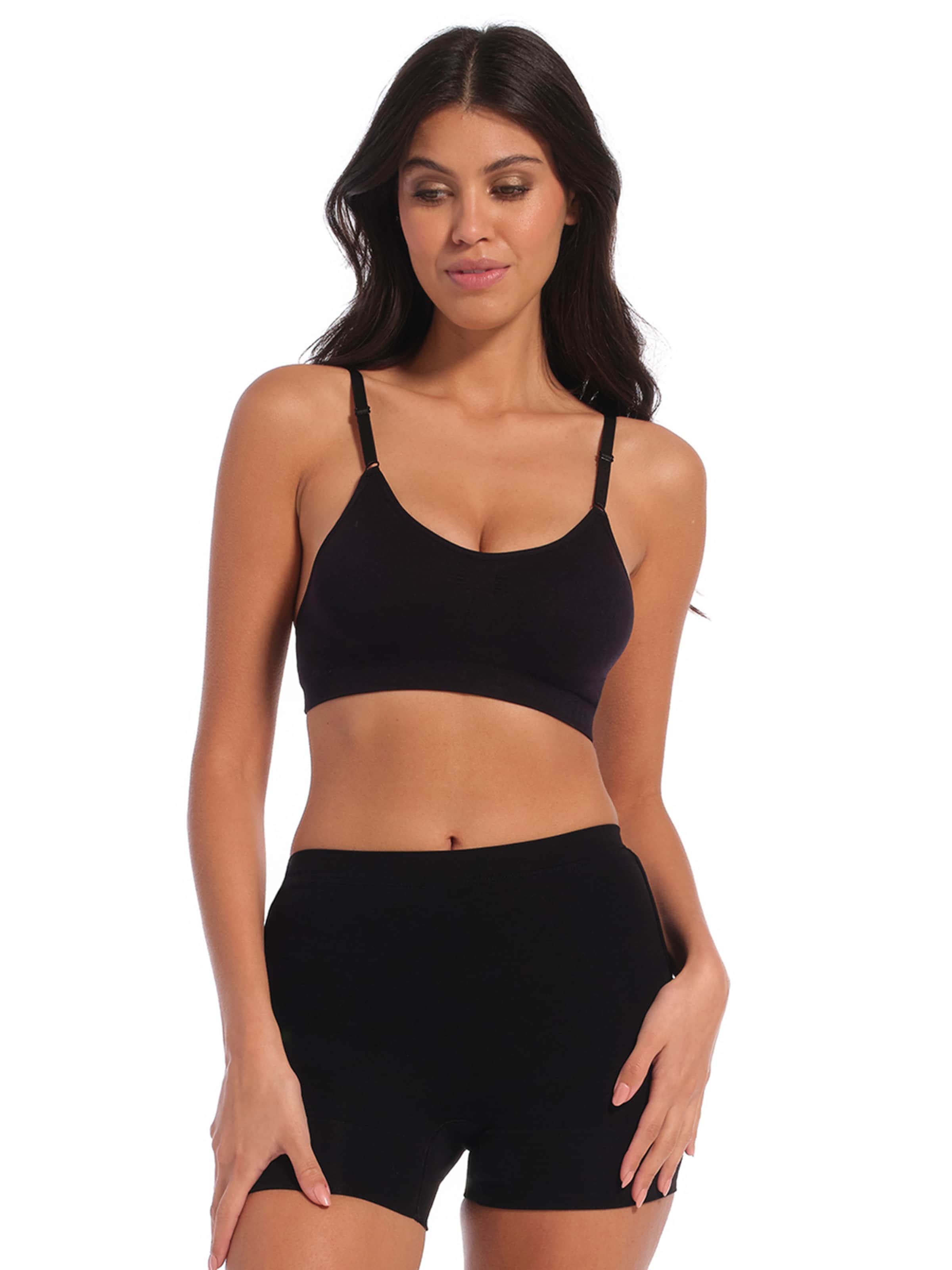 juoda MAGIC Bodyfashion Formuojantys šortukai