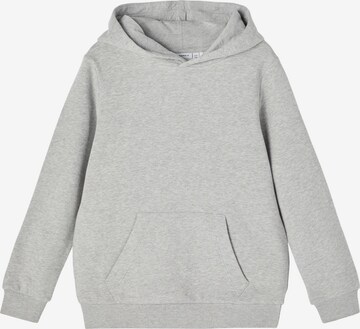 NAME IT Sweatshirt 'Leno' i grå: forside