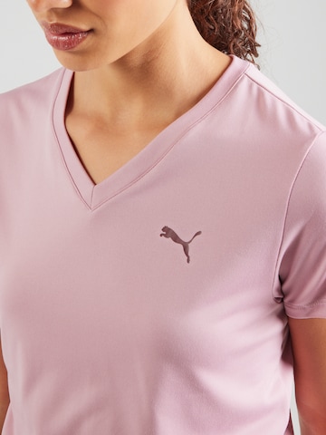 T-shirt fonctionnel 'TAD ESSENTIAL' PUMA en rose