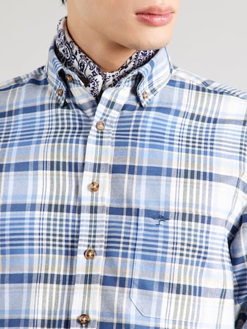 Coupe regular Chemise FYNCH-HATTON en bleu