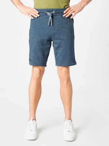 Superdry Regular Broek in Blauw: voorkant