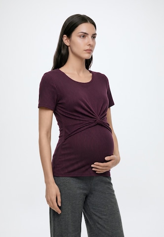T-shirt 'MLAnli June' MAMALICIOUS en rouge