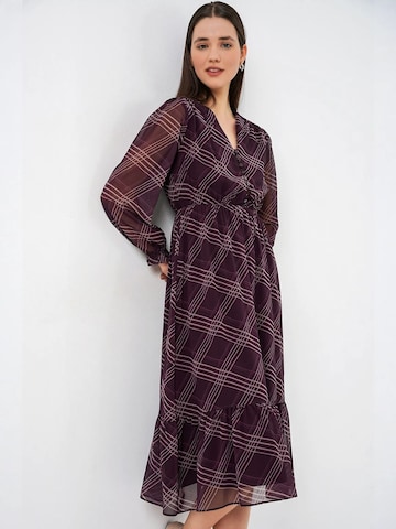 Bigdart Dress in Purple
