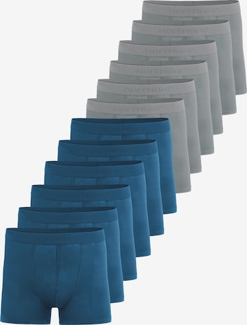 Boxers normani en bleu : devant