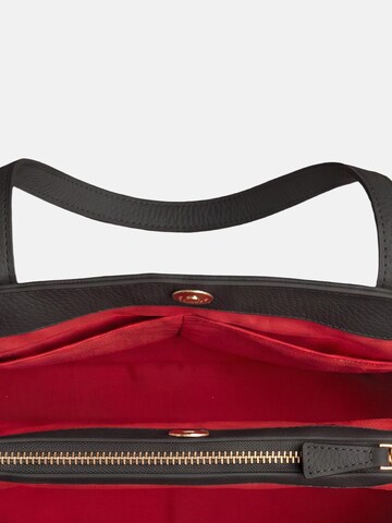 Borsa a spalla 'Borsa a Spalla Pelle Genuina Virginia Rhinè 36x27 cm' di Virginia Rhinè in nero