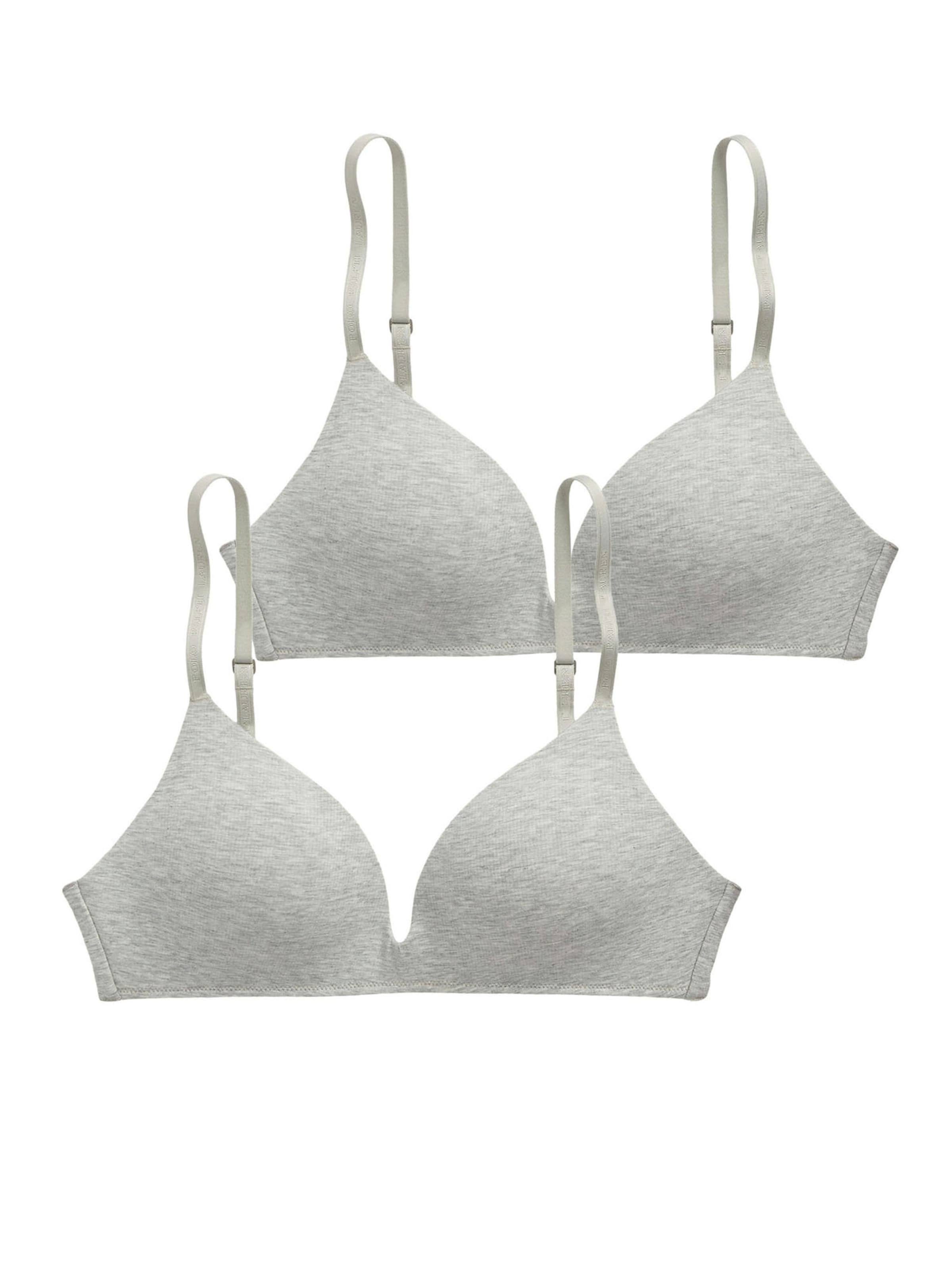 Triangle Soutien-gorge 'Essentials' Polo Ralph Lauren en gris : devant