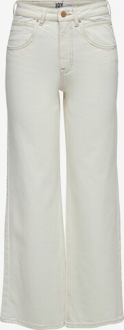 JDY Wide Leg Jeans 'Ariel' in Weiß: predná strana