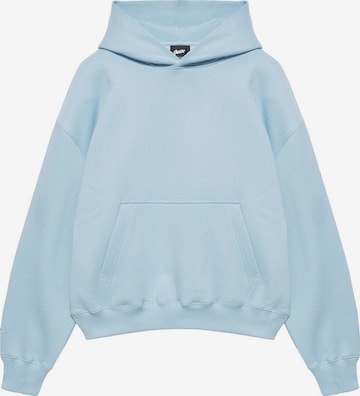 Pull&Bear Sweatshirt 'STWD' in Blauw: voorkant