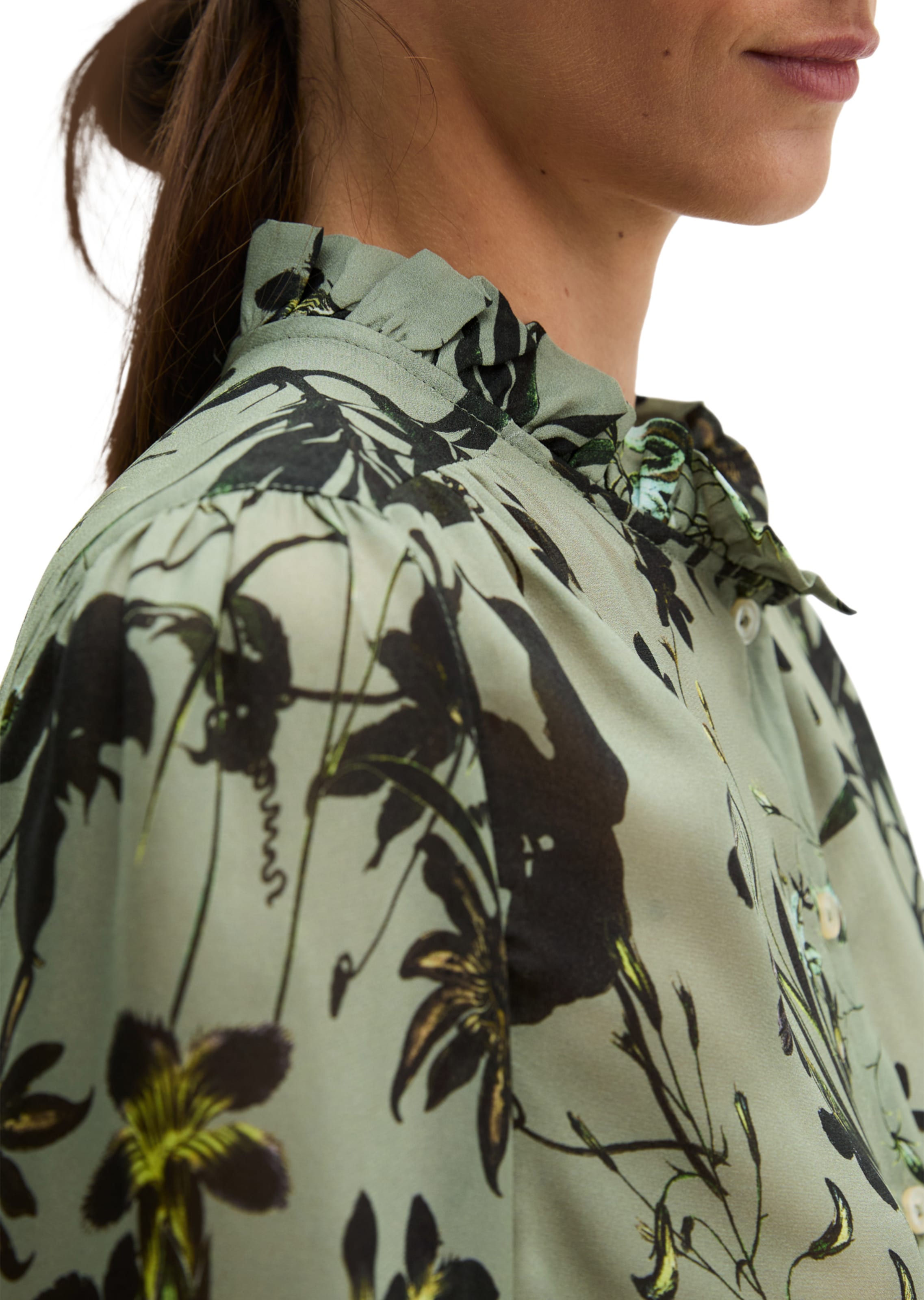 Marc O'Polo Bluse in Grün