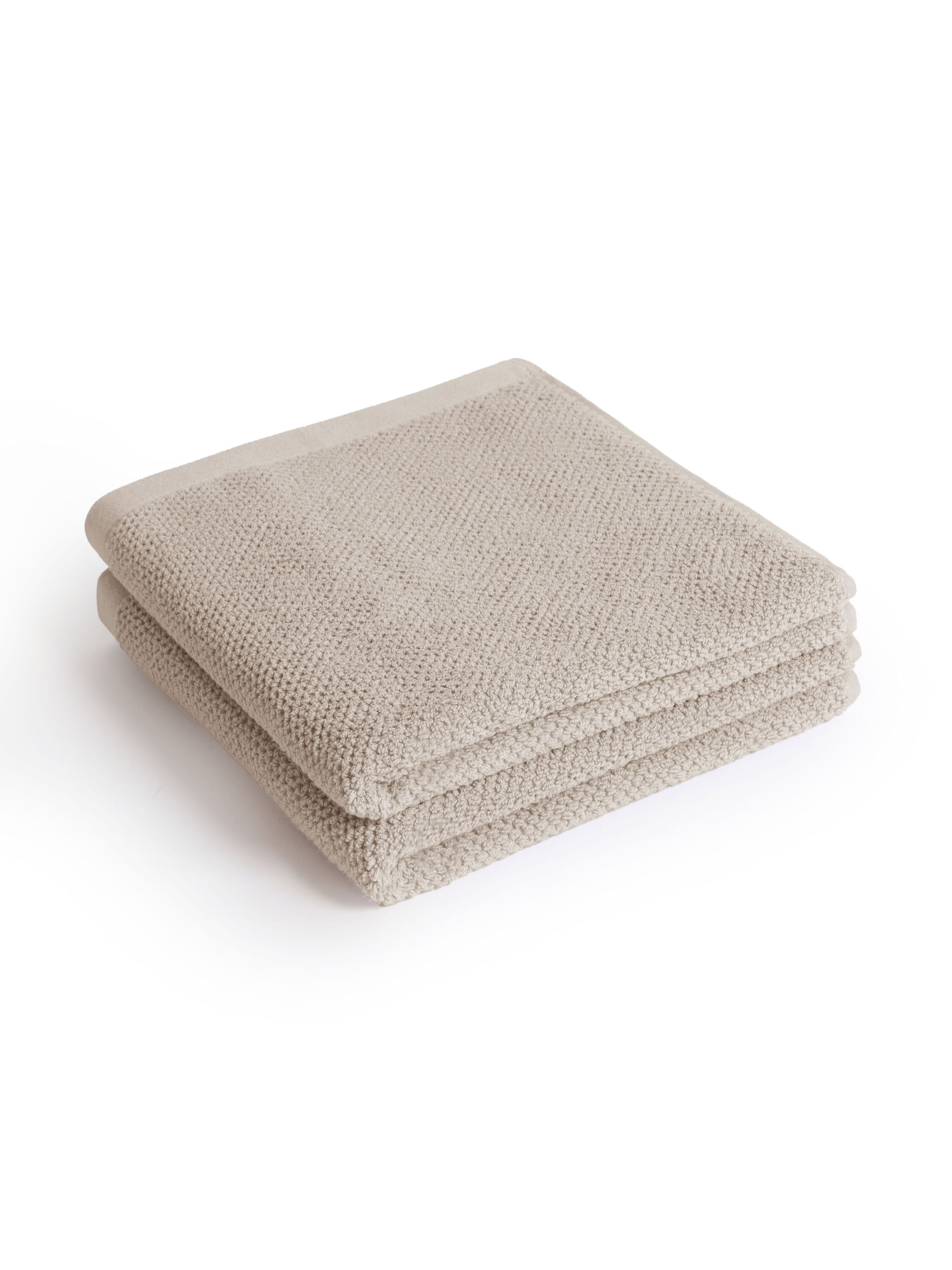 Herzbach home Towel in Beige