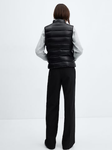 MANGO Vest 'BLANVEST' in Black