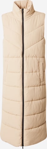 Noisy may Bodywarmer 'DALCON' in Beige: voorkant