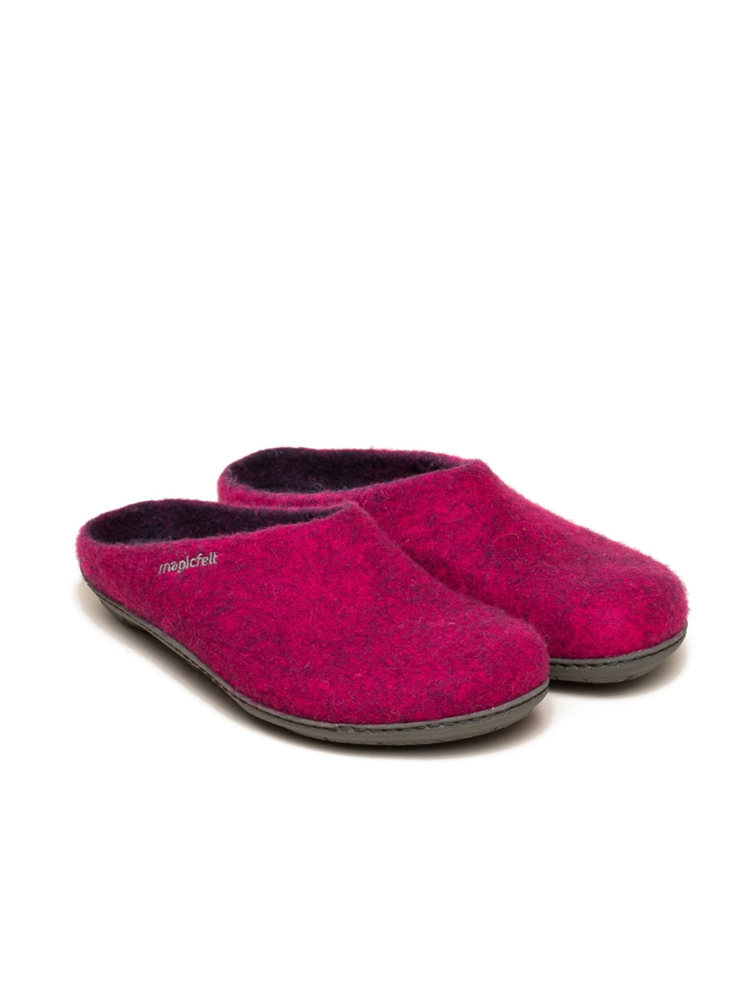 MagicFelt Slippers 'Filzpantoffel Magicfelt 736' in Pink