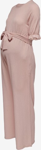 Only Maternity Jumpsuit in Pink: predná strana