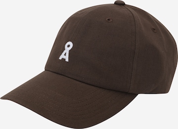 ARMEDANGELS Keps 'YAANIS' i brun: framsida