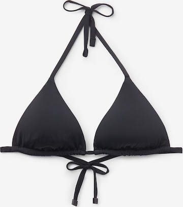 CALZEDONIA Triangle Bikini Top 'Indonesia' in Black: front