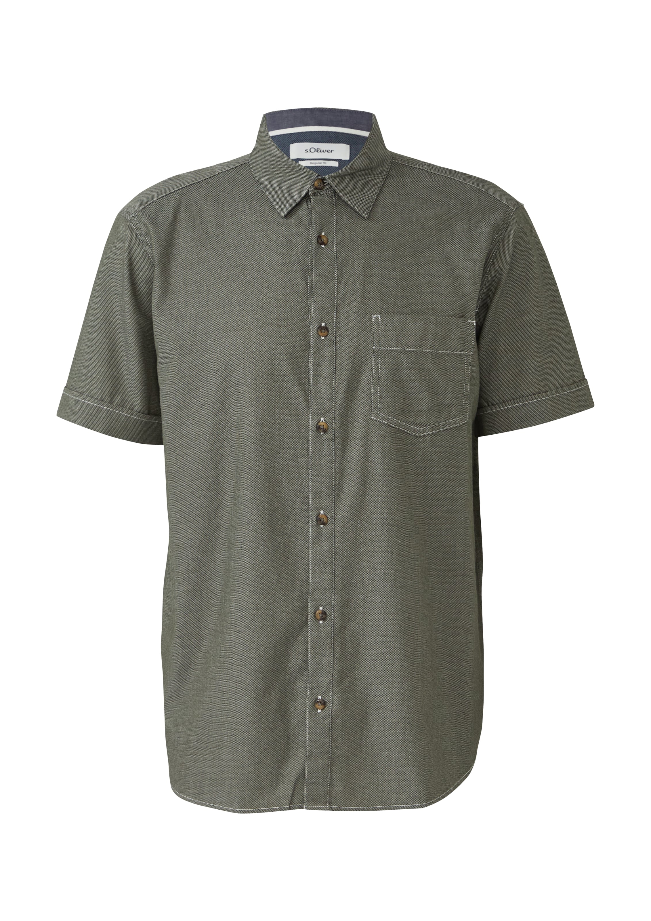s.Oliver Рубашка в Зеленый: спереди