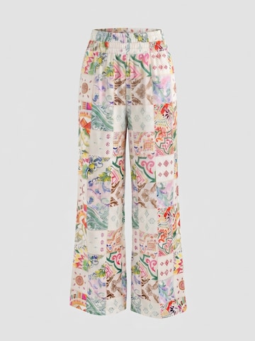 Wide leg Pantaloni 'Johnny Palazzo Silk Pants' di Introvertie VIENNA in colori misti: frontale
