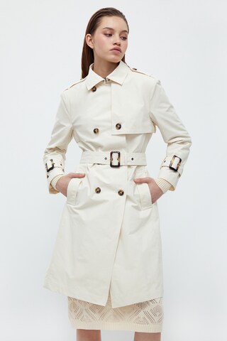Finn Flare Trenchcoat in Beige: Vorderseite