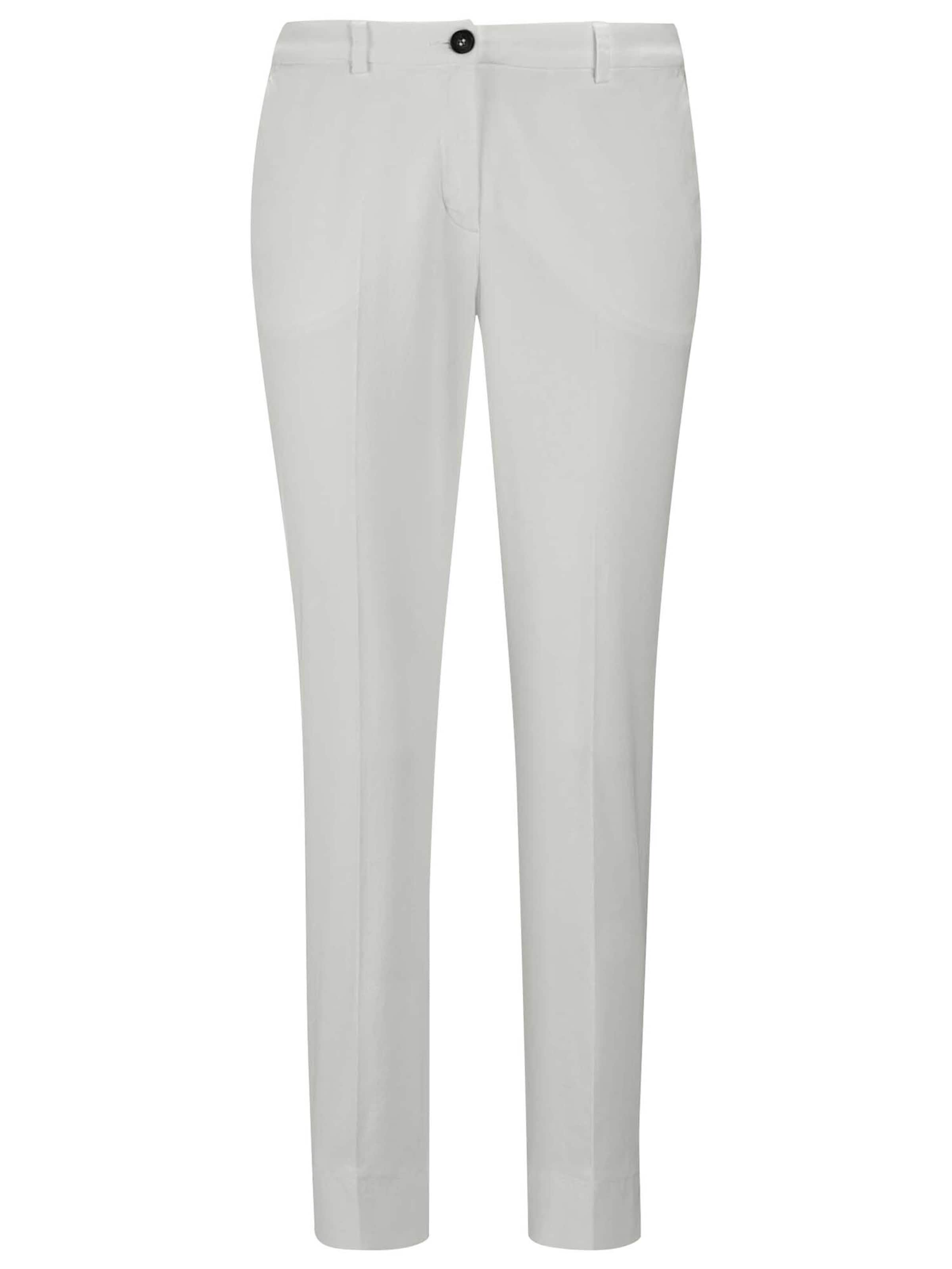 Regular Pantalon chino MADELEINE en blanc : devant