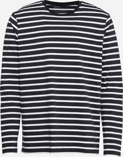 ESPRIT Shirt in de kleur Zwart / Wit, Productweergave