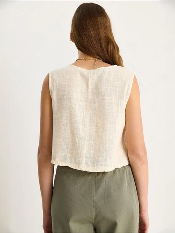 Haut Bianco Lucci en blanc