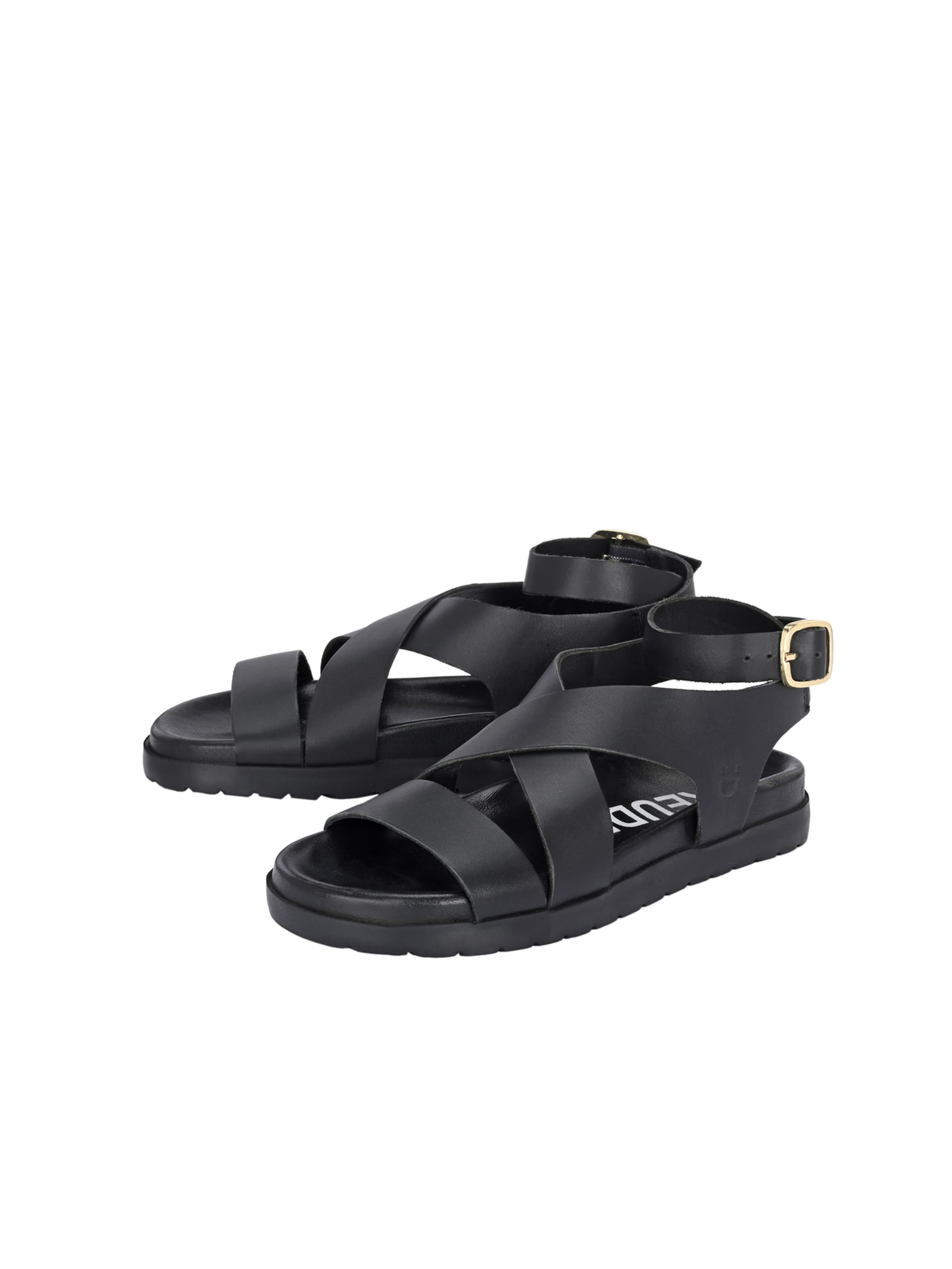 Sandales à lanières 'ALESSIA' FREUDE en noir