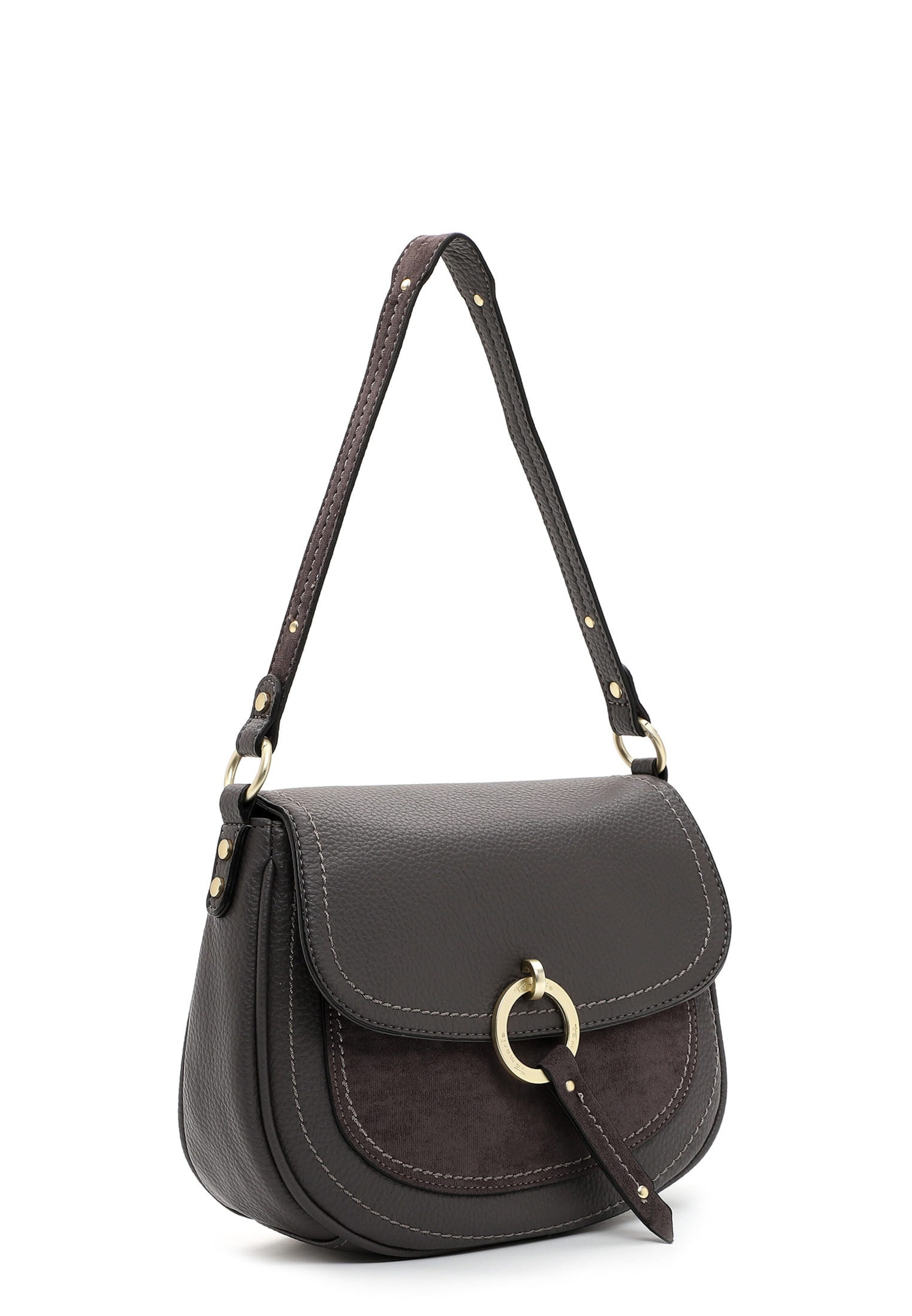 Borsa a spalla 'Caro' di Tamaris in grigio