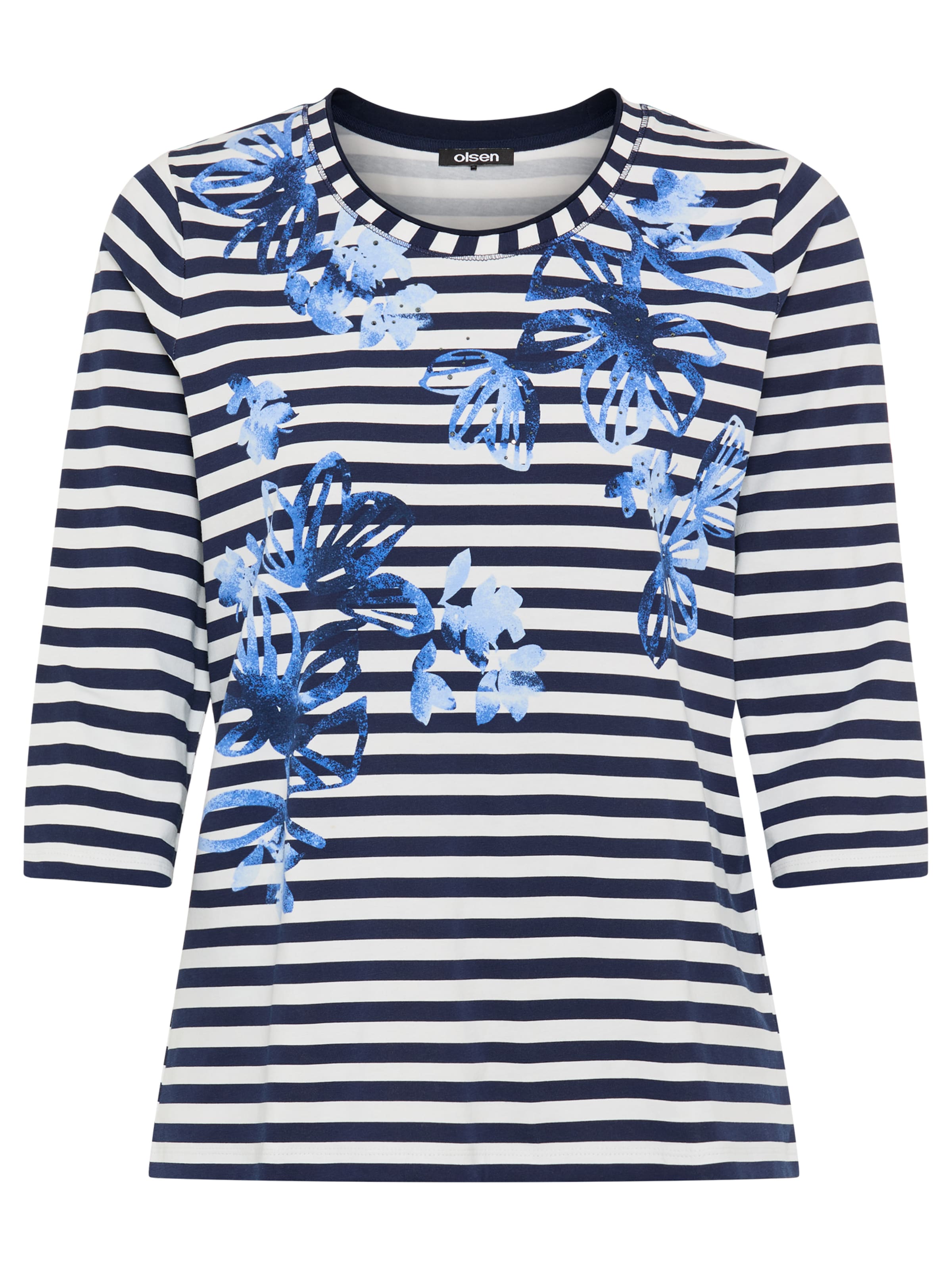 Olsen Shirt ' Hannah ' in Blue: front