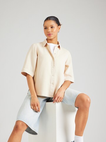 OBJECT Blúz 'OBJFrame' - bézs: elől
