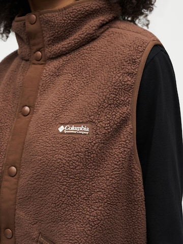 Gilet sportivo 'Helvetia™' di COLUMBIA in marrone