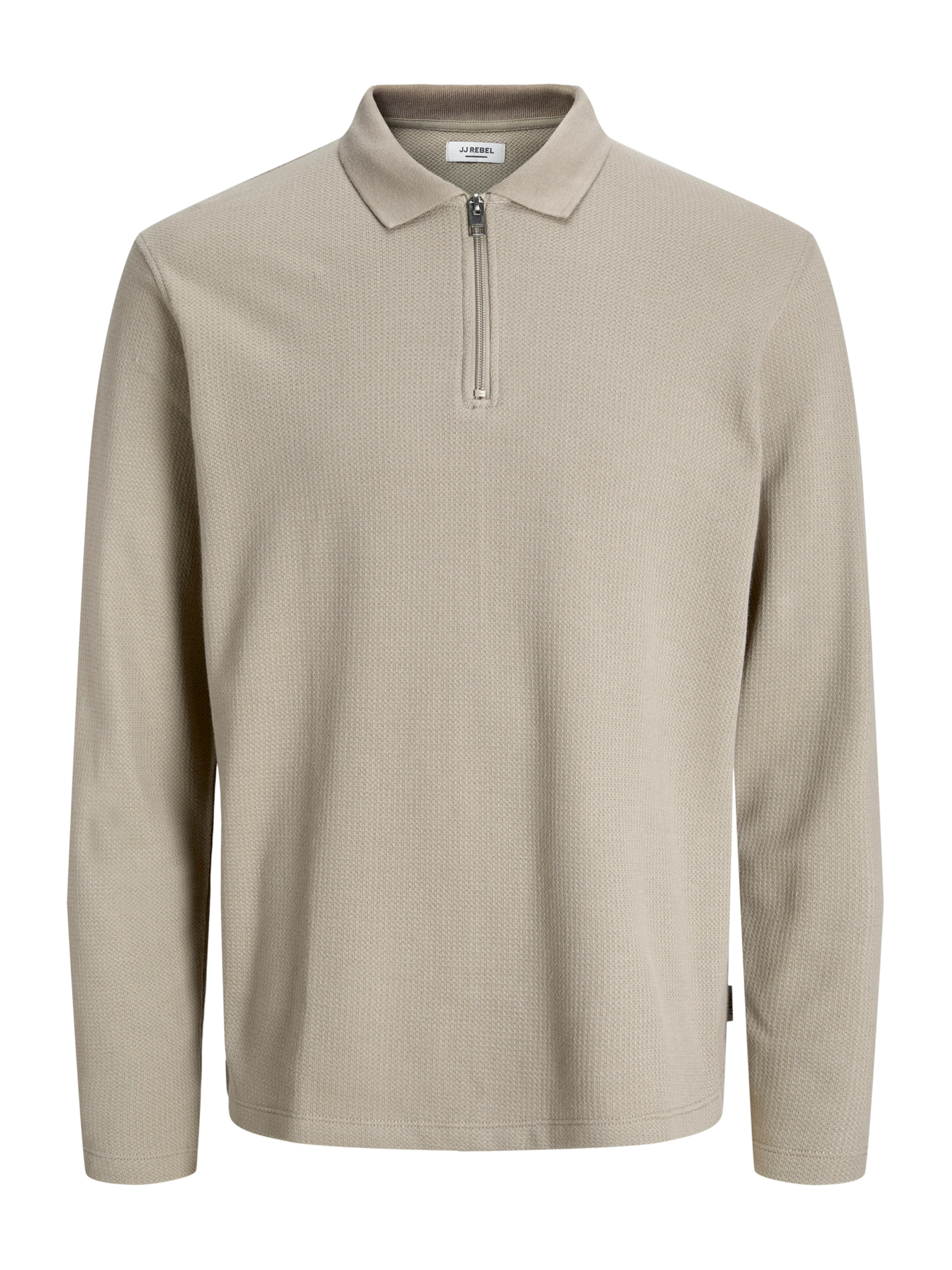 JJ Rebel Футболка 'JREBDEX' в Серый: спереди