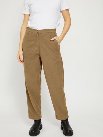 mazine Loose fit Pants ' Sanjo Pants ' in Beige: front