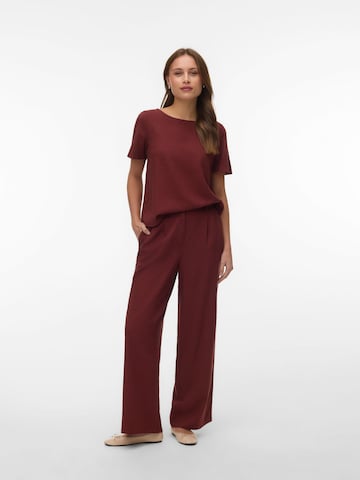 VERO MODA - Camiseta en marrón