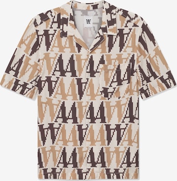 WOOD WOODRegular Fit Košulja 'Noa Bit' - bijela boja: prednji dio